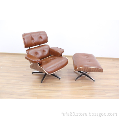 Charles Eames Lounge Chair with Ottoman (9021-B)
